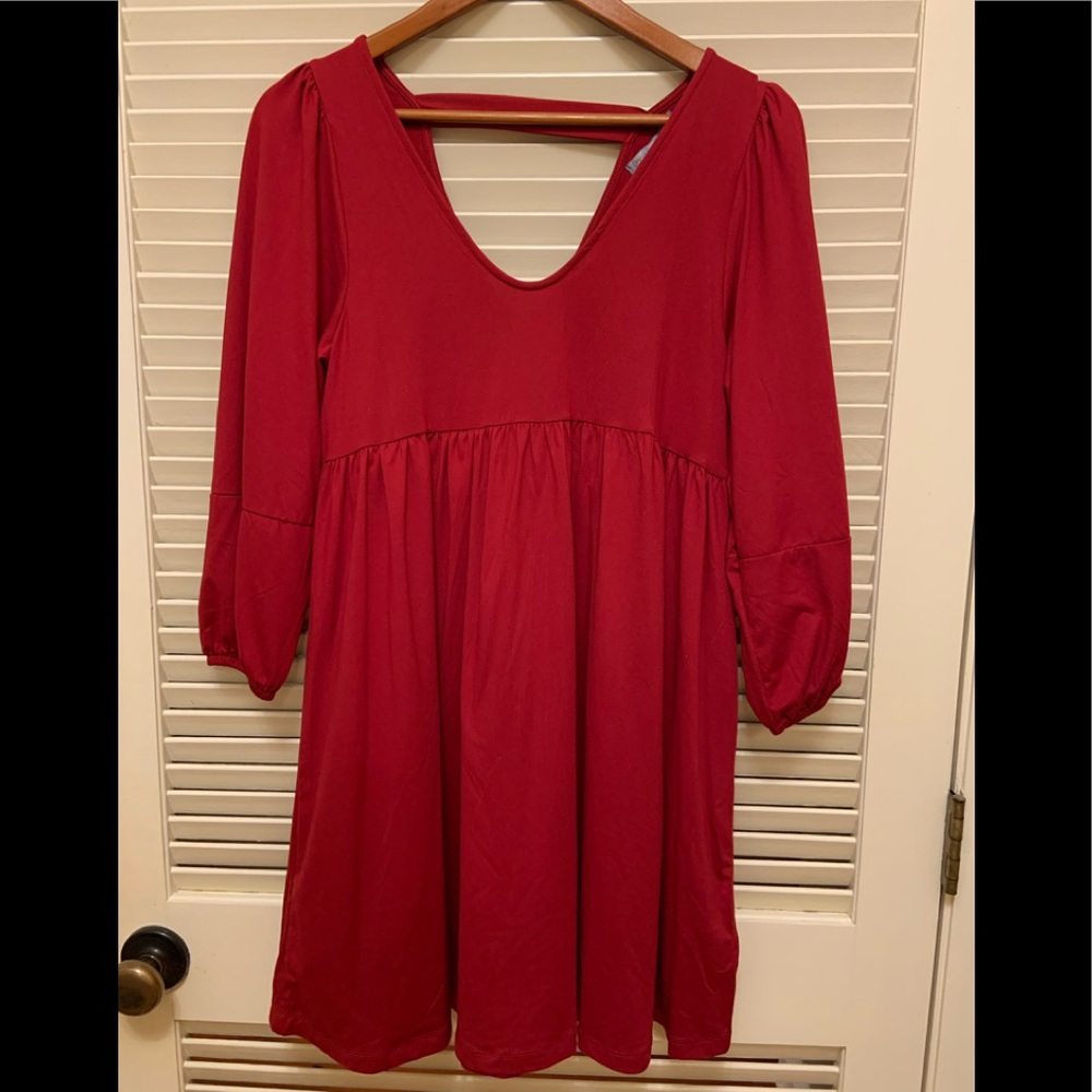 ⭐️HP⭐️ Good Luck Gem Tunic / Dress in Ruby
